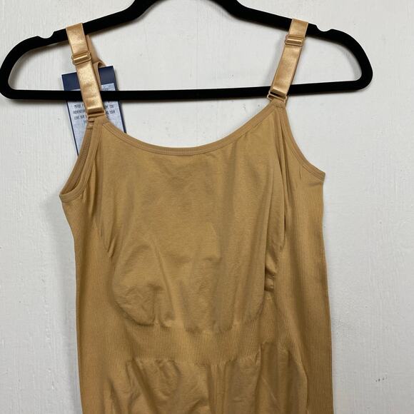 Paris Blues Beige Shapewear Shaping Romper Size 2X - Picture 7 of 7